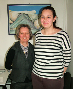Viktorija Jurić i mentorica Dušica Dorčić 1