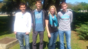Prof. Christian Bašić, Petar Bratulić, prof. Martina Hrestak Biševac i Luka  Pamić