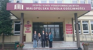 Učenici sudionici razmjene s prof. Ksenijom  Đorđević
